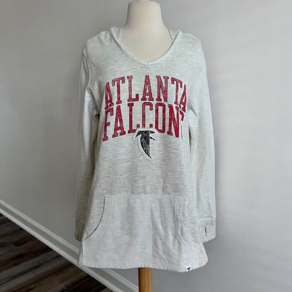 Fanatics Atlanta Falcons Hoodie w/Thumb Holes Sz XL Like New